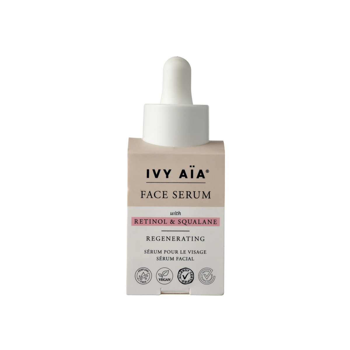 Ivy Aïa Face Serum Retinol & Squalane Nulallergi.dk