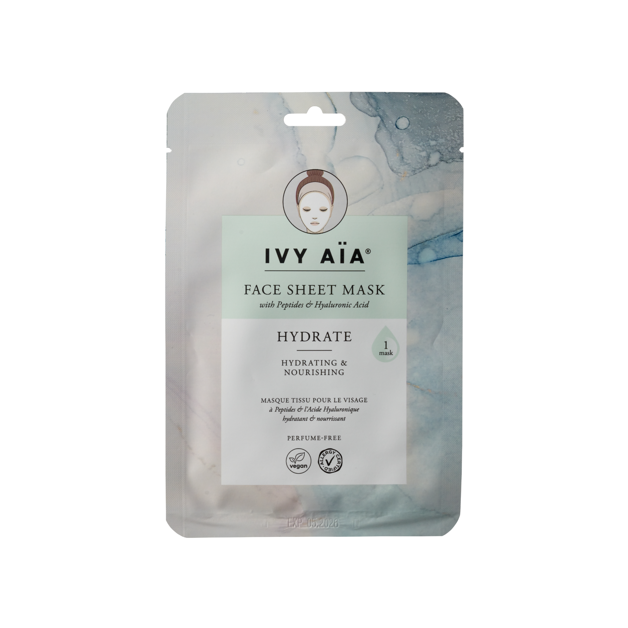 Ivy Aïa Face Sheet Mask Hydrate