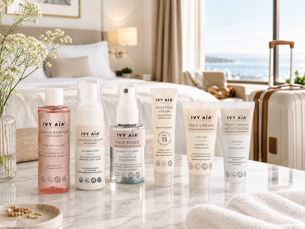 Ivy Aïa Ansignspleje Travel Kit
