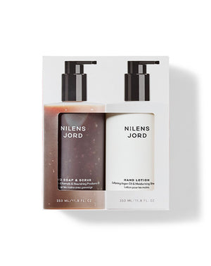 Nilens Jord - Hand Scrub & Hand Lotion - gaveæske