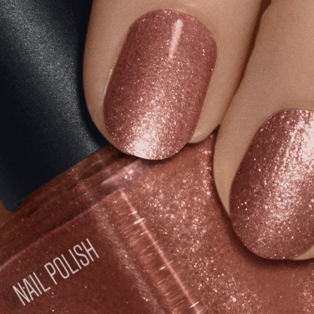 Nilens Jord - Nail Polish – Copper Glitter