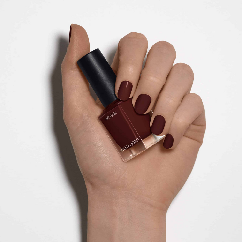 Nilens Jord - Nail Polish – Dark Burgundy