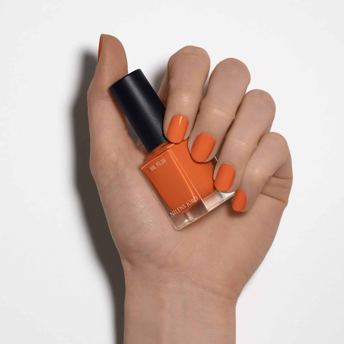 Nilens Jord - Nail Polish – Papaya Orange