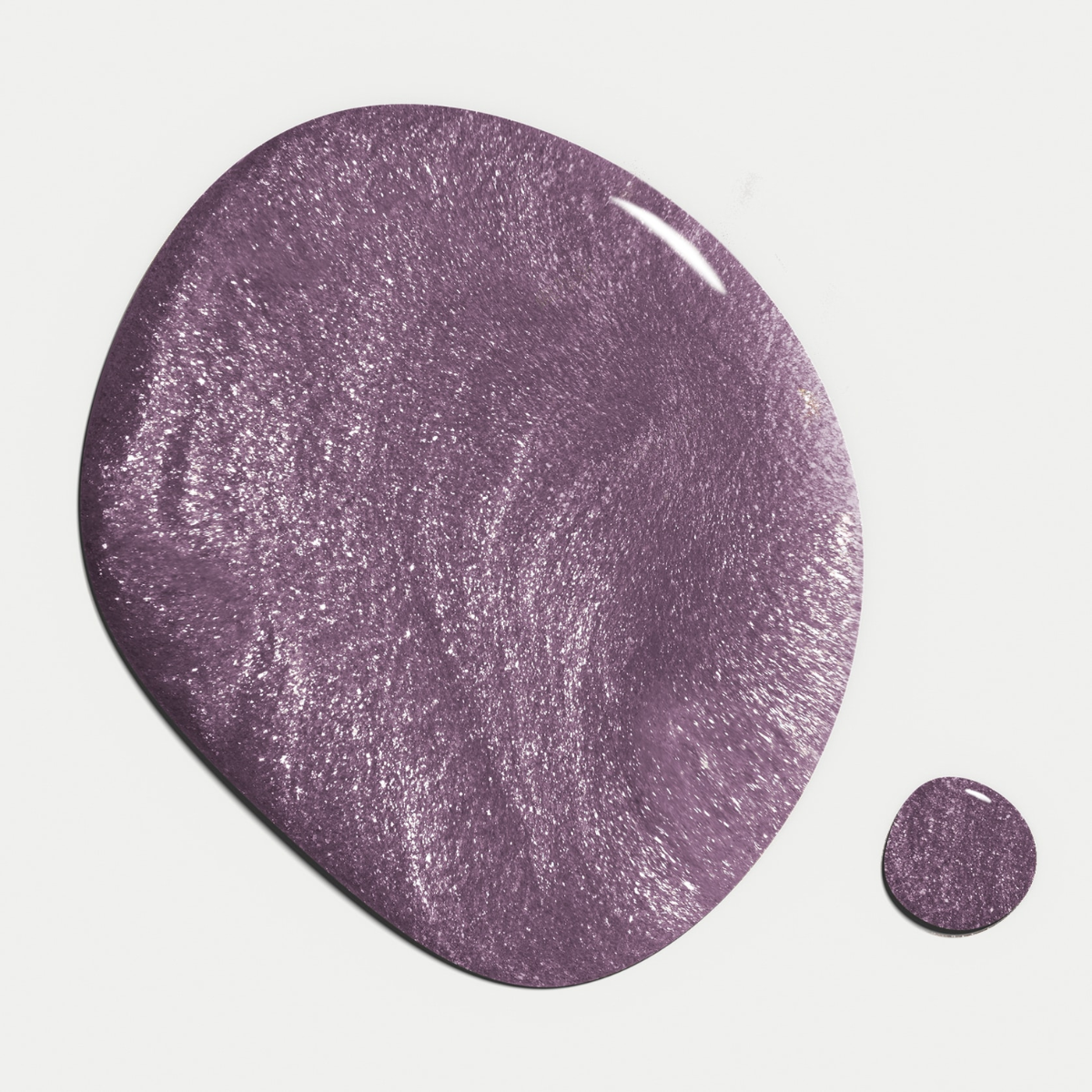 Nilens Jord - Nail Polish – Purple Glitter