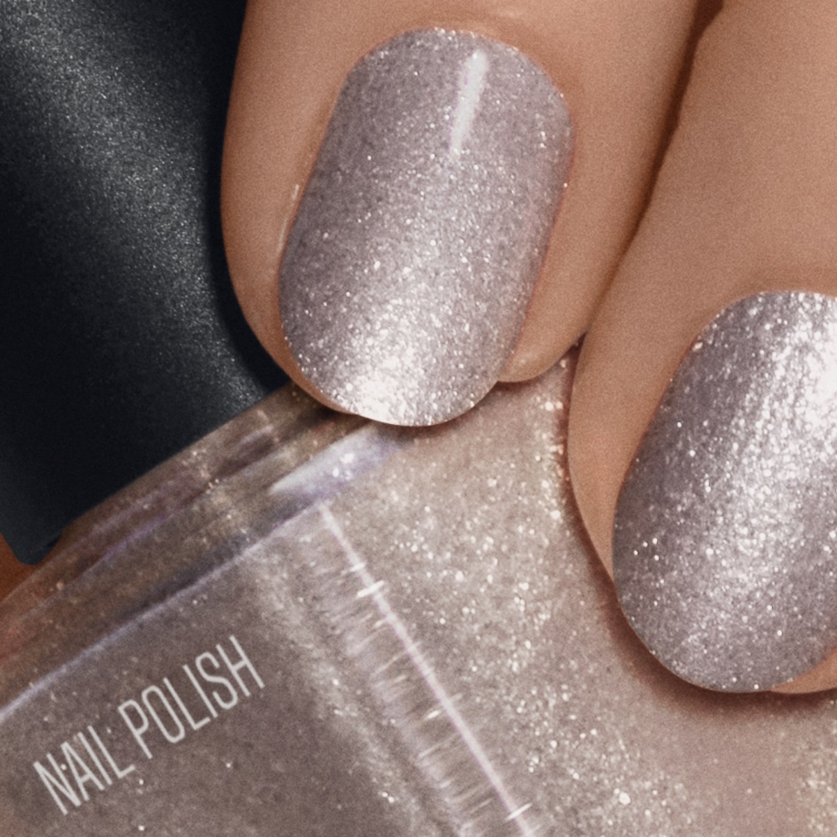 Nilens Jord - Nail Polish – Silver Glitter