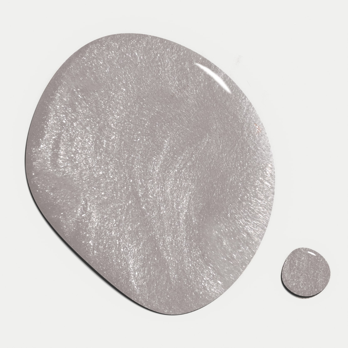 Nilens Jord - Nail Polish – Silver Glitter
