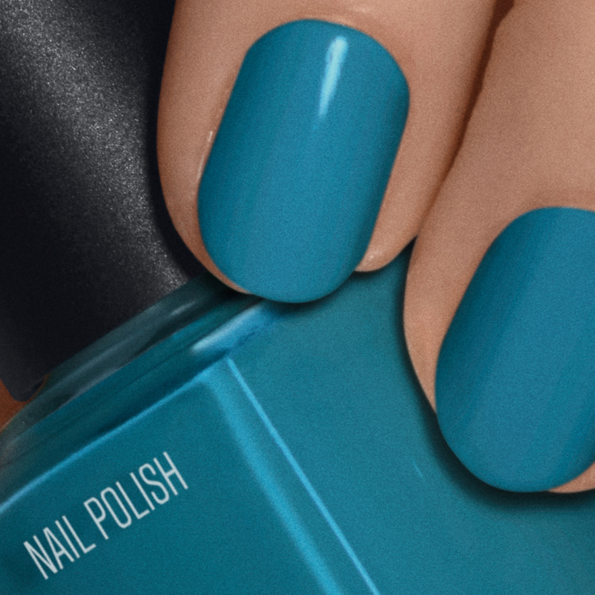 Nilens Jord - Nail Polish – Teal Blue