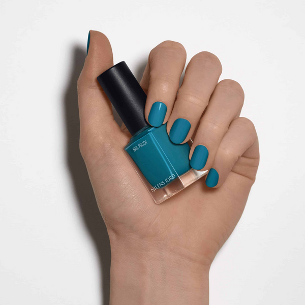 Nilens Jord - Nail Polish – Teal Blue