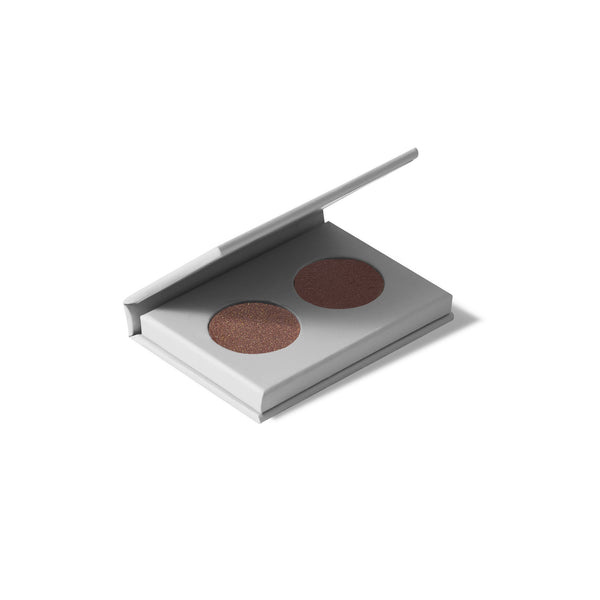 Miild Natural Mineral Eyeshadow Duo - Brown Orb