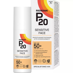 P20 Sensitive Face SPF50+ - 50ml