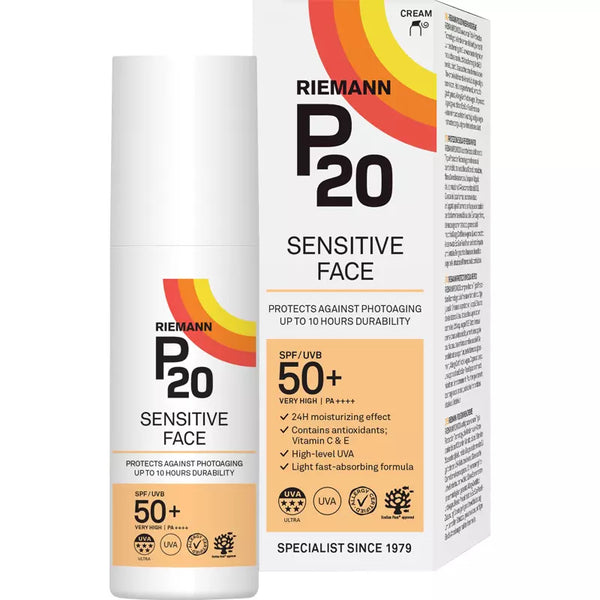 P20 Sensitive Face SPF50+ - 50ml