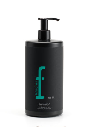 By Falengreen Shampoo No. 21 -  Tørt og farvet hår, 1000 ml Hårpleje By Falengreen   