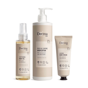 Du tilføjede <b><u>Derma Eco Skin Caring Kit - 3 stk.</u></b> til din kurv.