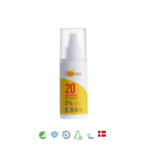 Du tilføjede <b><u>Derma SUN Solspray SPF20, 150 ml</u></b> til din kurv.