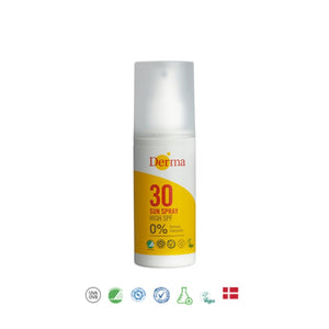 Du tilføjede <b><u>Derma SUN Solspray SPF30, 150 ml</u></b> til din kurv.