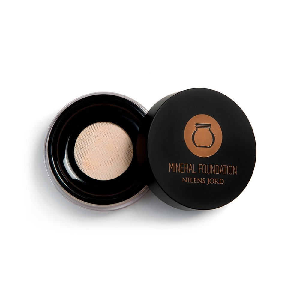 Nilens Jord Mineral Foundation Loose - Caramel 518 Makeup Nilens Jord   