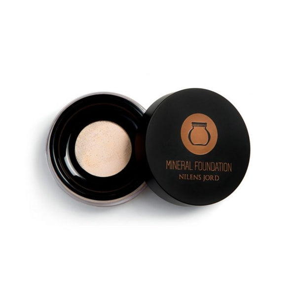 Nilens Jord Mineral Foundation Loose - Pecan 517 Makeup Nilens Jord   