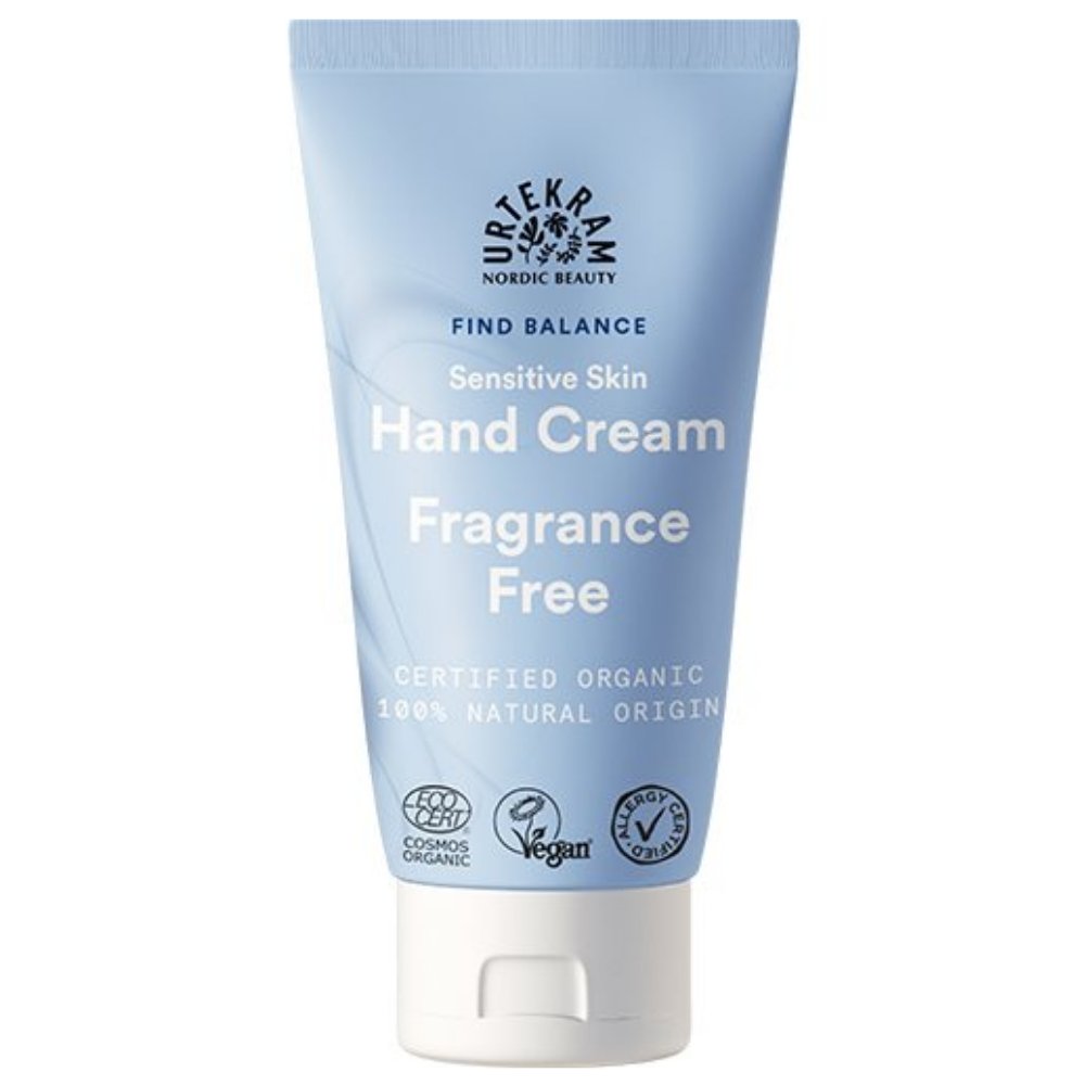 Urtekram Find Balance Fragrance Free Hand Cream Kropspleje Urtekram   